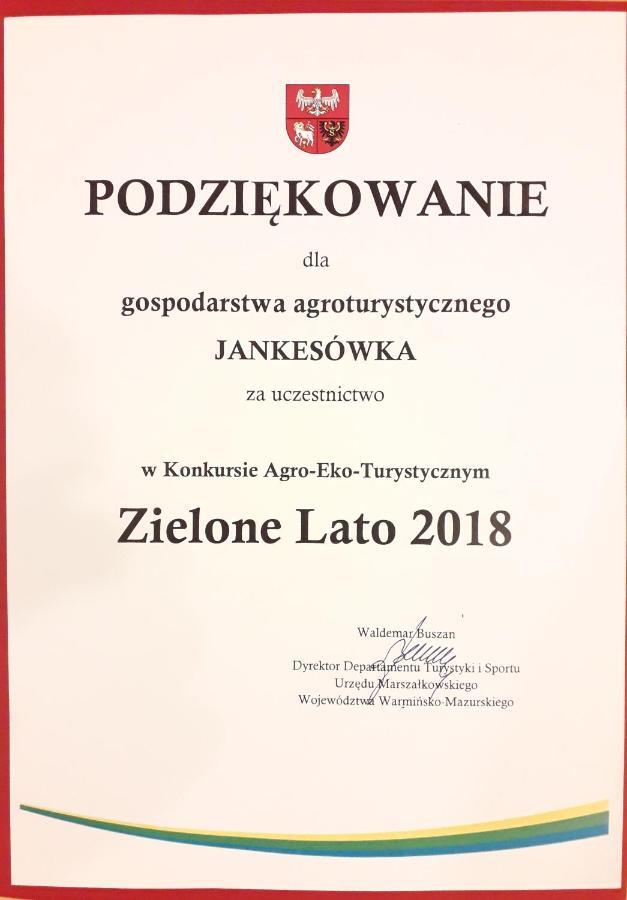 Gospodarstwo Agroturystyczne Rowerowa Przystań Jankesówka Lidzbark Warmiński Exterior foto